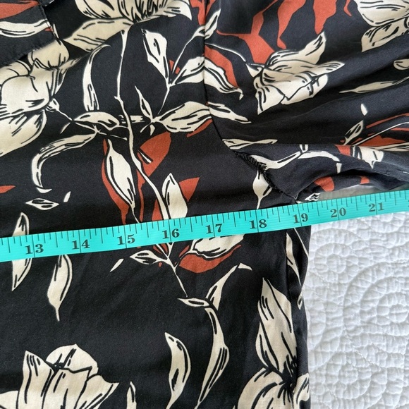 Rag & Bone Mare Short-Sleeve Shirt In Floral Print size XS - Silk blend - Picture 6 of 10